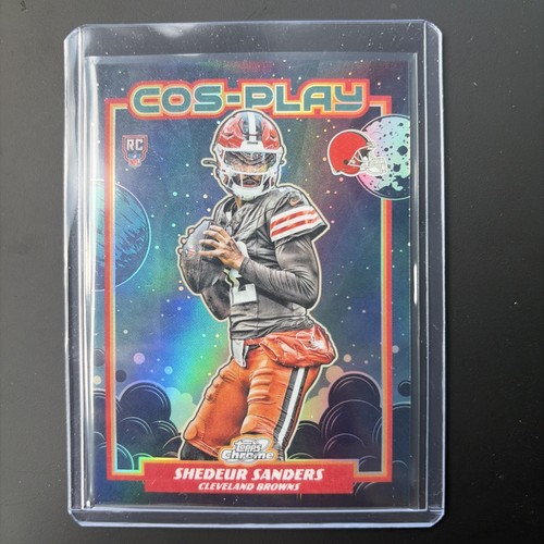 2025 Topps Cosmic Chrome Shedeur Sanders Base (RAW)