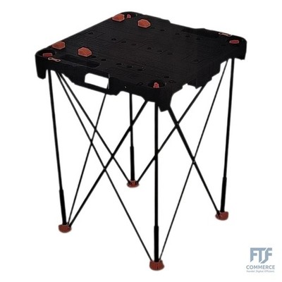WORX WX066 Sidekick Arbeitstisch   Klappbarer Werktisch in Schwarz   Zum Schneid
