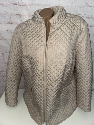 AproductZ leichte Steppjacke beige Größe 46
