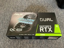 ASUS GeForce RTX 2060 6GB GDDR6 Graphics Card DUALRTX2060O6GEVO 