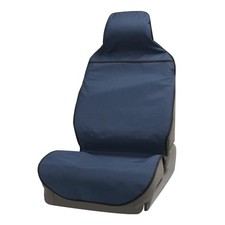 Waterproof Car Seat Cover Automotive Seat Covers for Cars Trucks 1 Pack Navy