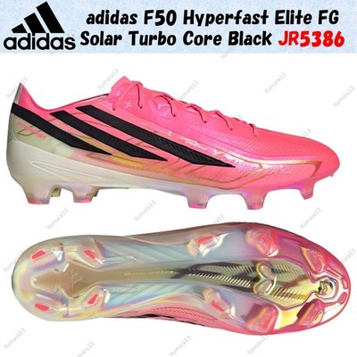 adidas F50 Hyperfast Elite FG Solar Turbo Core Black JR5386 Herren Gr.
