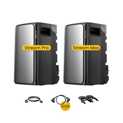 EcoFlow Stream Pro mit Stream Max 3840Wh Speicher für Balkonkraftwerke Plug&Play