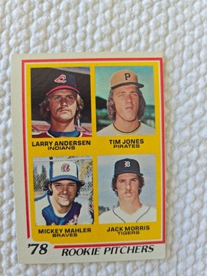 1978 Topps Jack Morris #703 (RC)