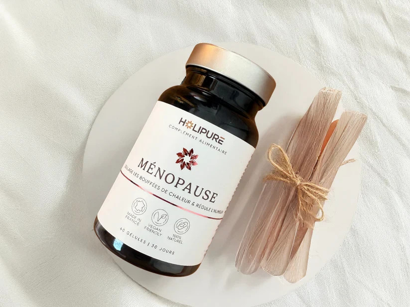 HOLIPURE Ménopause gélules de plantes bien-être hormonal et sueurs nocturnes