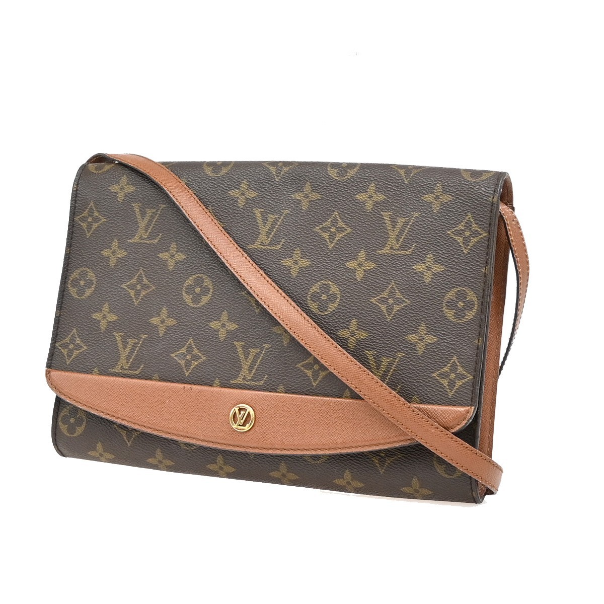 Louis Vuitton Bordeaux GM Crossbody Bag in Rich Brown Leather