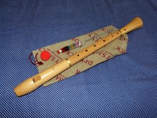 Starter! Gepflegte Moeck F-Alt-Blockflöte, deut. Griffw., weicher klarer Klang!