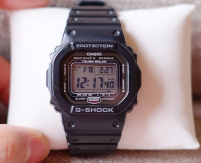 RARE EL Backlight! Casio G-SHOCK GW-5000-1JF - Made in Japan - DLC Screw Back