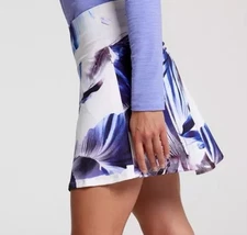 Calia Women’s XS 15” Eagle Skort, Ghost Flower Multi,UPF 50