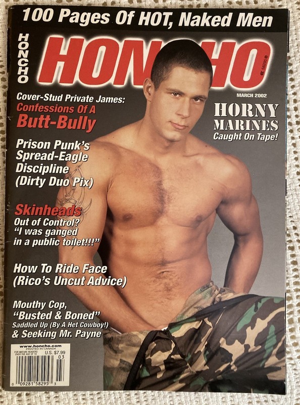 HONCHO - March 2002 - Tom of Findland, Dirk Yates, Foot Fraternity, Gay Interest