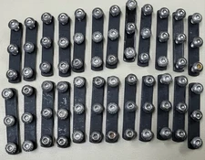 Qty 24: 80/20 10-Series Triple Slide-In T-Nut w/ 1/4-20 Stainless Hardware #3287