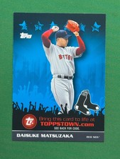 2009 Topps Series Two Baseball Ticket to Toppstown #TTT49 Daisuke Matsuzaka
