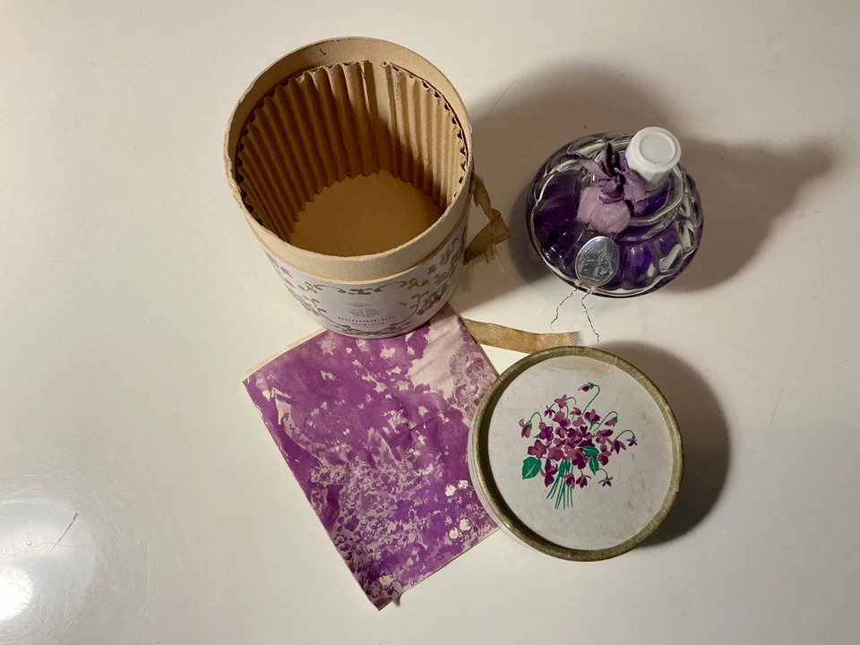 Ancien  flacon de parfum « Violettes de Toulouse » BERDOUES - Photo 3/3