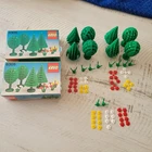 Lot 2 Sets - Lego legoland 6305 Trees & Flowers Complete W Boxes + Extras