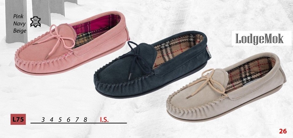 lodgemok moccasin slippers