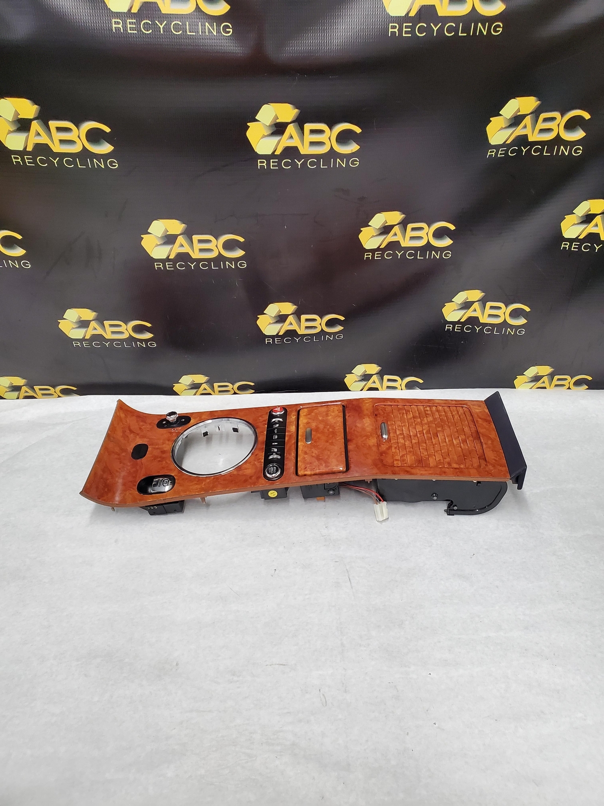 2007 Bentley Flying Spur Center Console Wood Storage Bezel Trim Panel OEM 07
