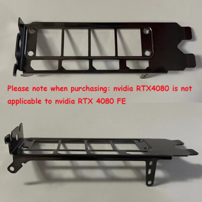 1 Pcs For NVIDIA GeForce RTX 4080, RTX4080 I/O Shield BackPlate Blende Bracket