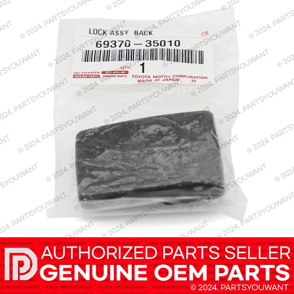 GENUINE Toyota Pickup T100 Tacoma 4Runner Rear Sliding Window Latch 69370-35010 Foto 4 de 4