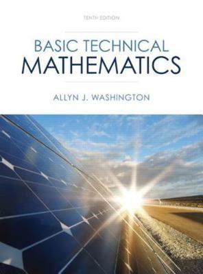 Basic Technical Mathematics by Washington, Allyn J.