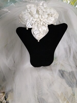 VTG DESIGN BY MISS LILLIAN FOR VOGUE BRIDALS NEW YORK FAUX  display picture 1