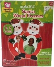 Creative hands Smart Kit Santa Wood Frames E-Z to Make