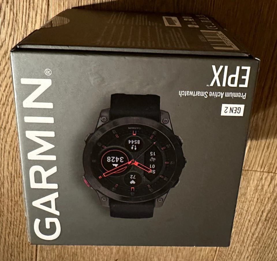 Garmin epix gen 2 sapphire titanium, 10 Tage in gebraucht - Bild 3 von 3