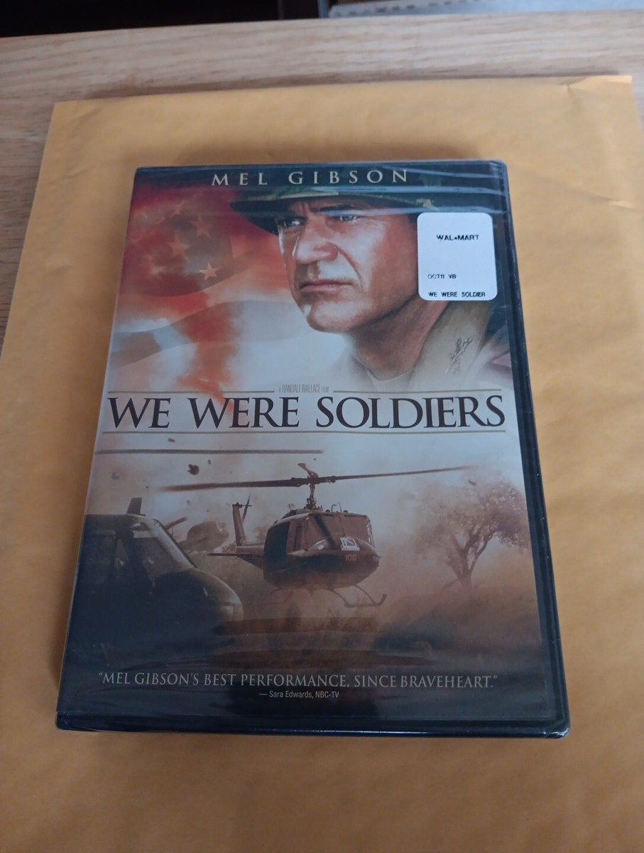 WE WERE SOLDIERS - Mel Gibson Greg Kinnear DVD NEW/SEALED Vietnam