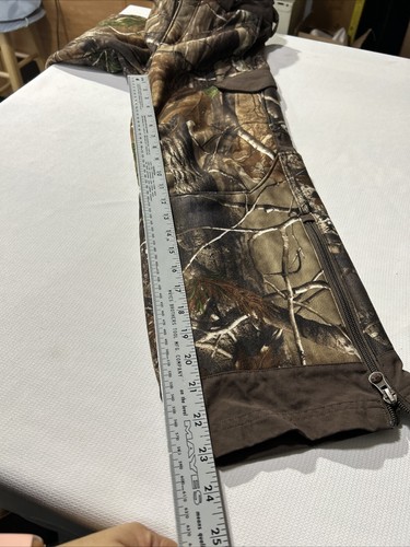 Under Armour Youth Small Realtree Camo Fleece Lined Pants - Picture 7 of 11