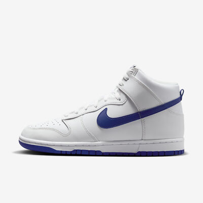 Nike Dunk High Retro White Concord Blue Summit DV0828-101 sz 12 Men's