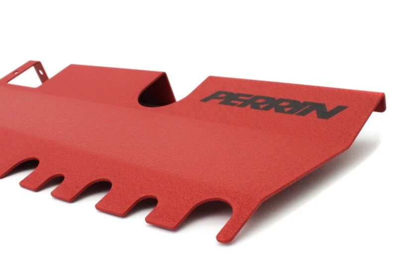 Perrin PSP-ENG-512-2RD Red Radiator Shroud for 2015-2021 Subaru WRX/STI AWD - Image 4 of 4