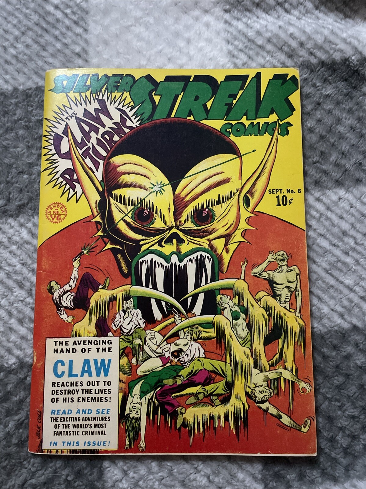 Silver Streak Comics #6 (Lev Gleason September 1940)