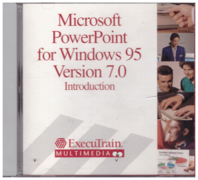 Microsoft Powerpoint for windows 95 Version 7.0 Introduction  [For PC - CD-ROM]