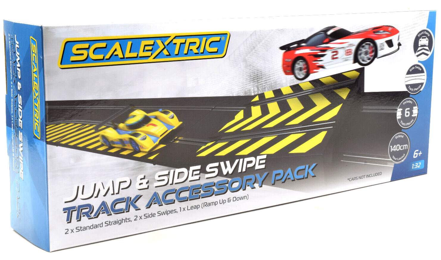 Набор аксессуаров Scalextric Jump - Side Swipe - Игровой автомобильный трек в масштабе 1/32 C8194