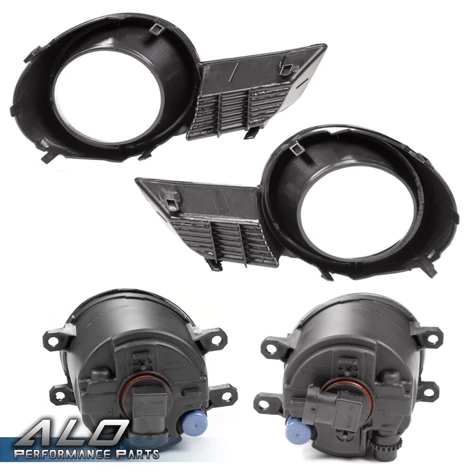 Fit For Toyota 08-2011 Highlander Clear Bumper Driving Fog Lights+Bracket+Switch - Image 2 of 4