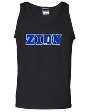 BLACK Zion Williamson Duke Blue Devils "Zion"  TANK-TOP