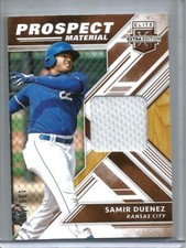 Samir Duenez 2018 Panini Elite Extra Edition Game Used Jersey #186/199