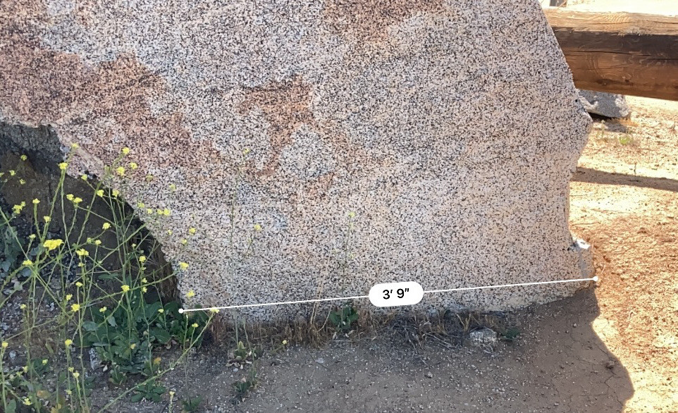 11' Granite Man Made California Rock eBay