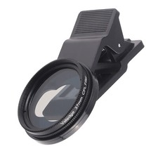 37mm CPL Filter with Clip for SmartPhone On Camera Lens Slim Circular Polarizing