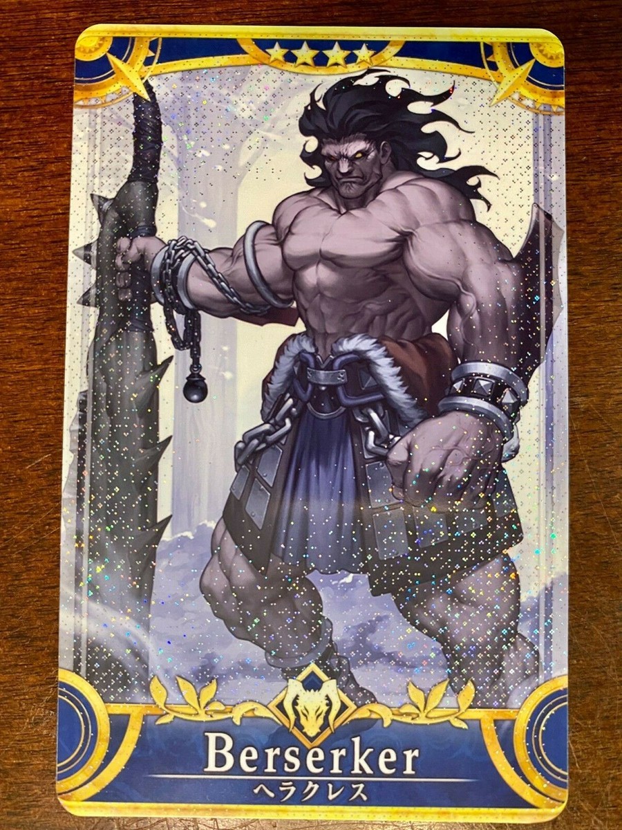 Fate Grand Order FGO Arcade Card Berserker Heracles Second