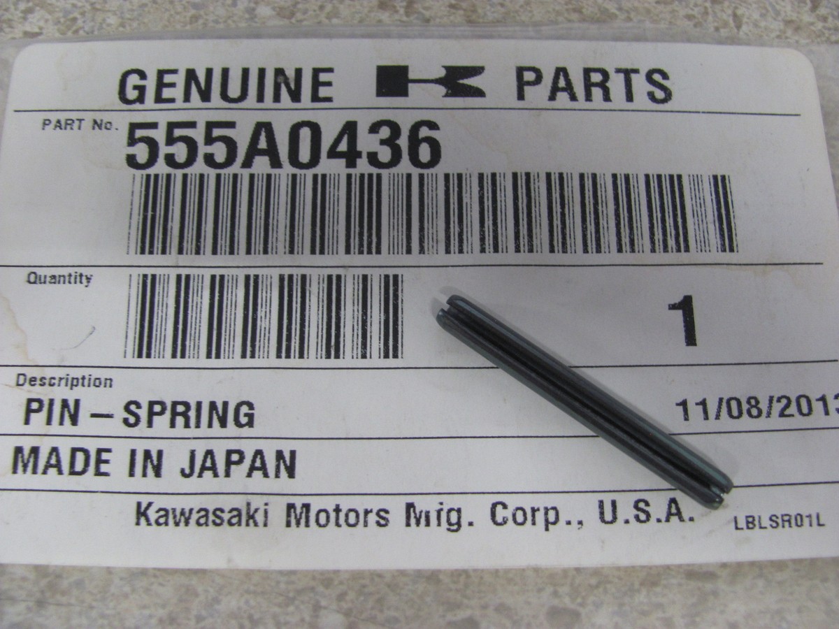 NOS OEM Kawasaki Spring Pin 4X36 1997-2013 Prarie360 Prarie 400