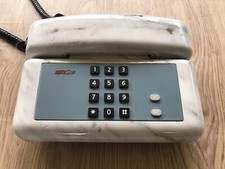 Vecchio Telefono Sip A Tasti Cubicato Effetto Marmo