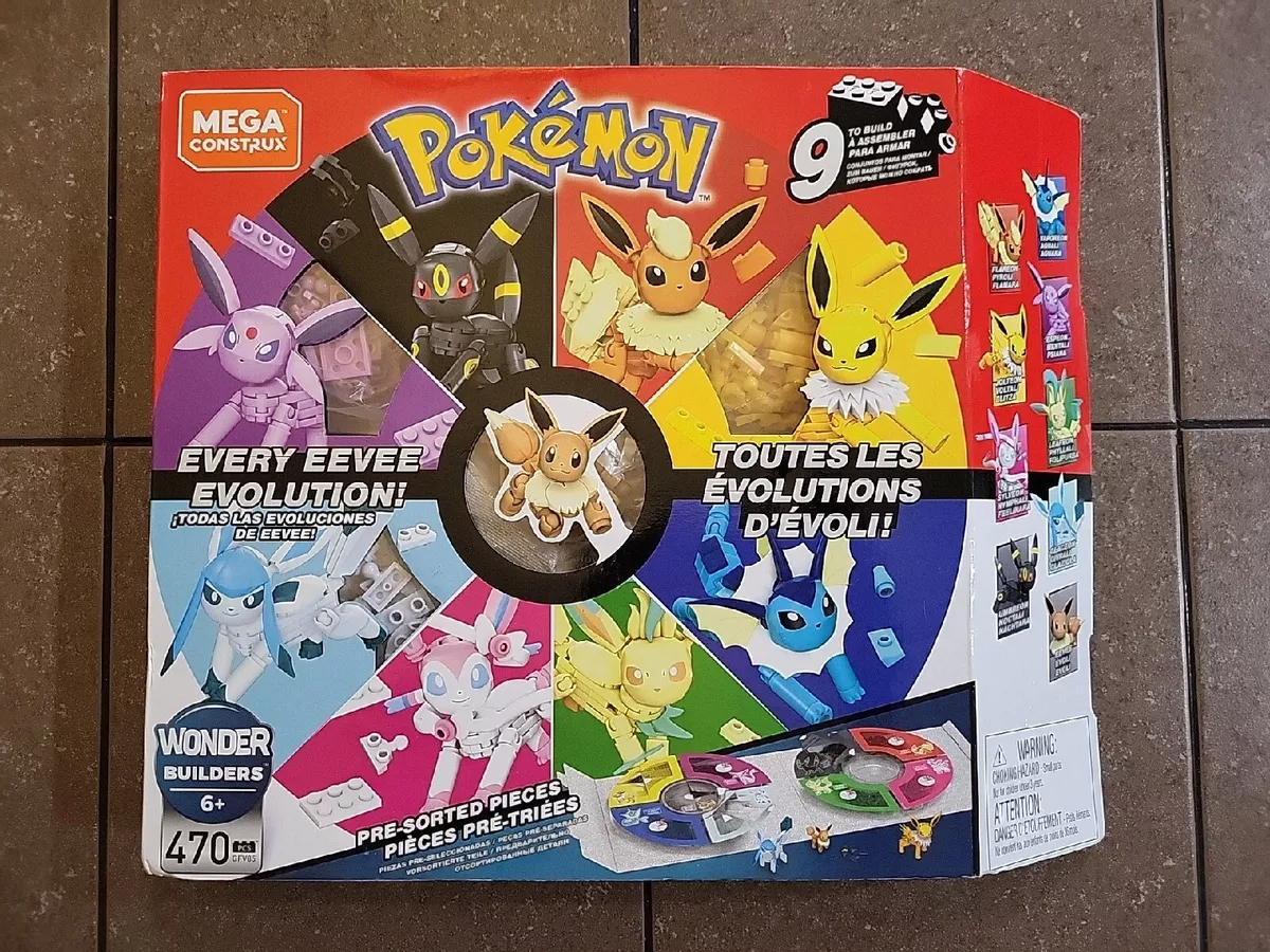 Mega Construx Pokemon Every Eevee Evolution! Pack for sale online