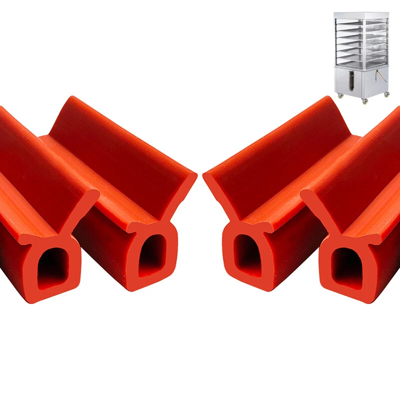 Oven Door Silicone Rubber Seal Strip High Temper Resistant For Steam Cabinet - Image 2 of 4