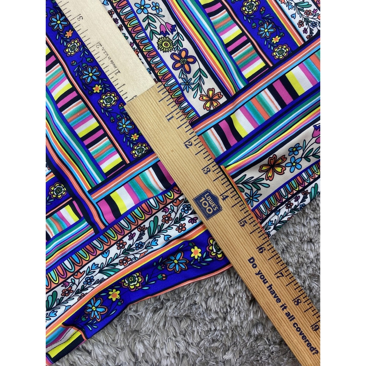 Nina Leonard Dress Womans Medium Aztec Funky Abstract Nina Leonard Dress Womans Medium Aztec Funky Abstract