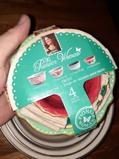  rare New unused The Pioneer Woman frost Nesting Measuring Bowl Set 4 piece 