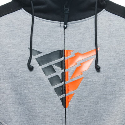 5% off DAINESE DAEMON-X Full Zip Safety Motorbike Hoodie Shoulder 