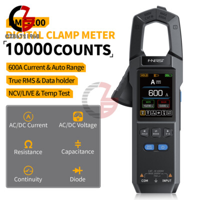 FNIRSI DMC-100 Smart Clamp Meter Multimeter Auto Ammeter With Temperature Probe