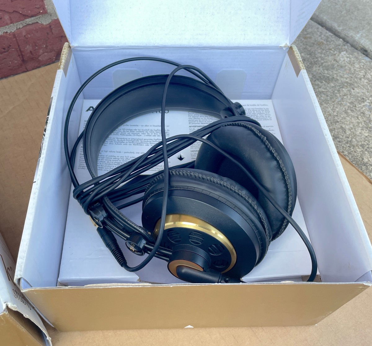 Casque Studio AKG K240 Pro – Vintage, 600 Ohms, Made In Austria (Occasion)