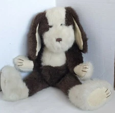 VTG Boyds Collection Dog Plush Brown And Tan Stuffed Animal JB Bean Series 16"