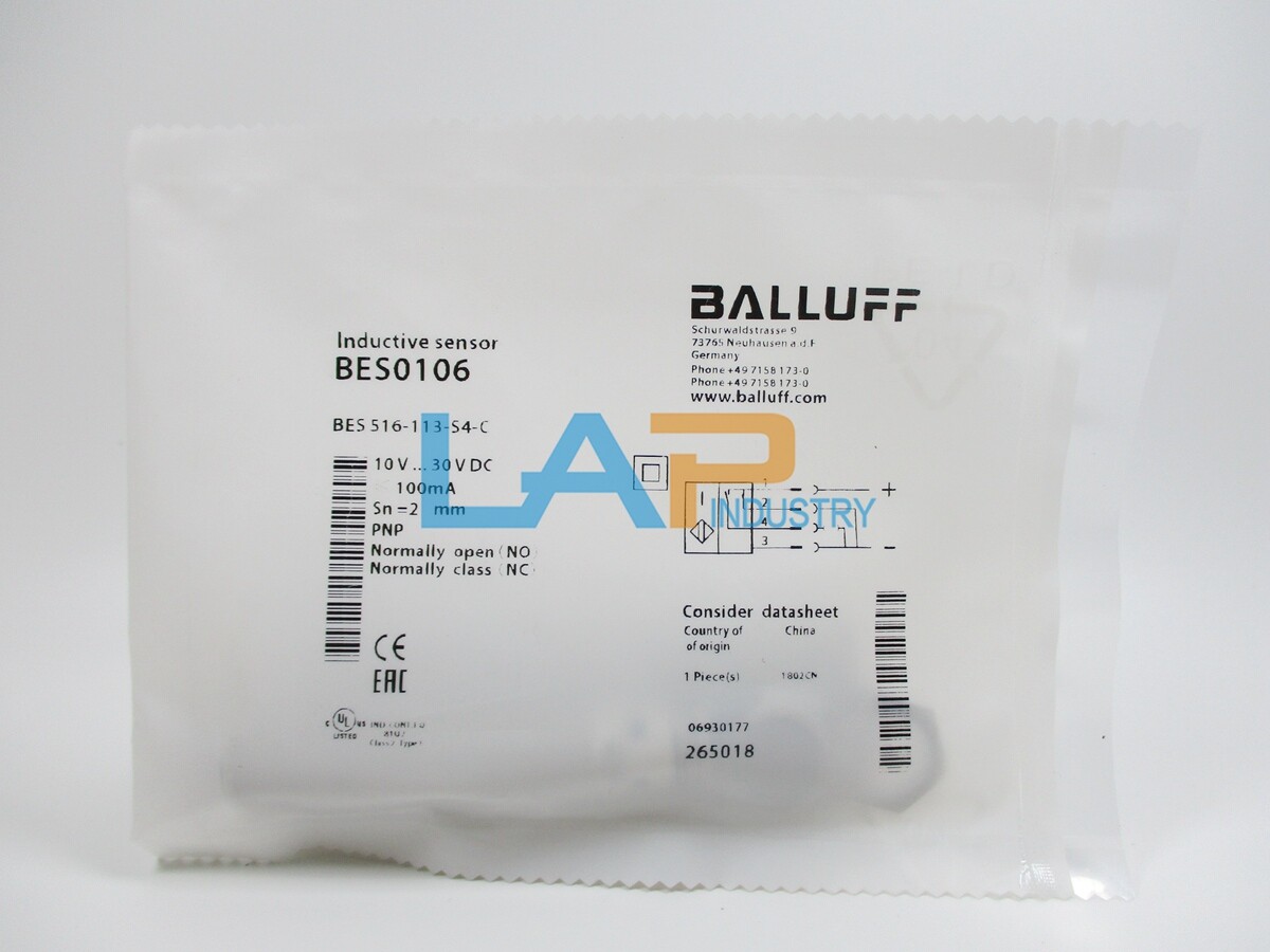 1PC NEW BALLUFF BES 516-113-S4-C (BES516-113-S4-C) Proximity Switch ZS
